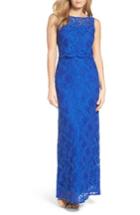 Women's Ellen Tracy Popover Column Gown - Blue