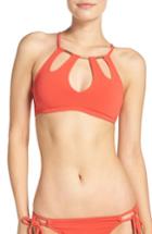 Women's Robin Piccone Ava Bikini Top - Red