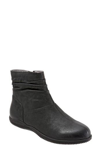 Women's Softwalk 'hanover' Leather Boot N - Black