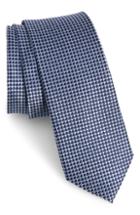 Men's 1901 Colombo Neat Silk Tie, Size - Blue
