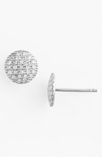 Women's Dana Rebecca Designs 'lauren Joy' Diamond Disc Stud Earrings