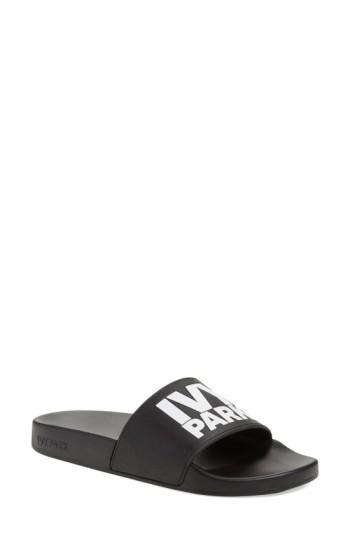 Women's Ivy Park Logo Slide Sandal .5us / 37eu - Black