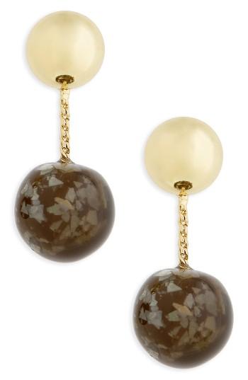 Women's Shashi Marbled Drop Earrings