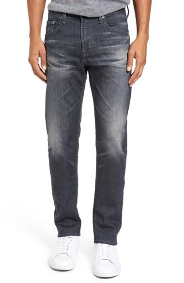 Men's Ag Matchbox Slim Fit Jeans X 34 - Blue