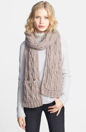 Vince Camuto Cable Knit Scarf