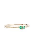 Women's Wwake Double Emerald Ring (nordstrom Exclusive)