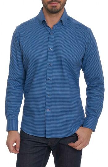 Men's Robert Graham Colin Tailored Fit Sport Shirt