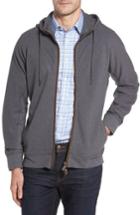 Men's Thaddeus Hudson Zip Hoodie, Size - Black