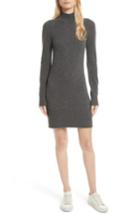 Women's Frame Turtleneck Cashmere Sweater Dress - Grey