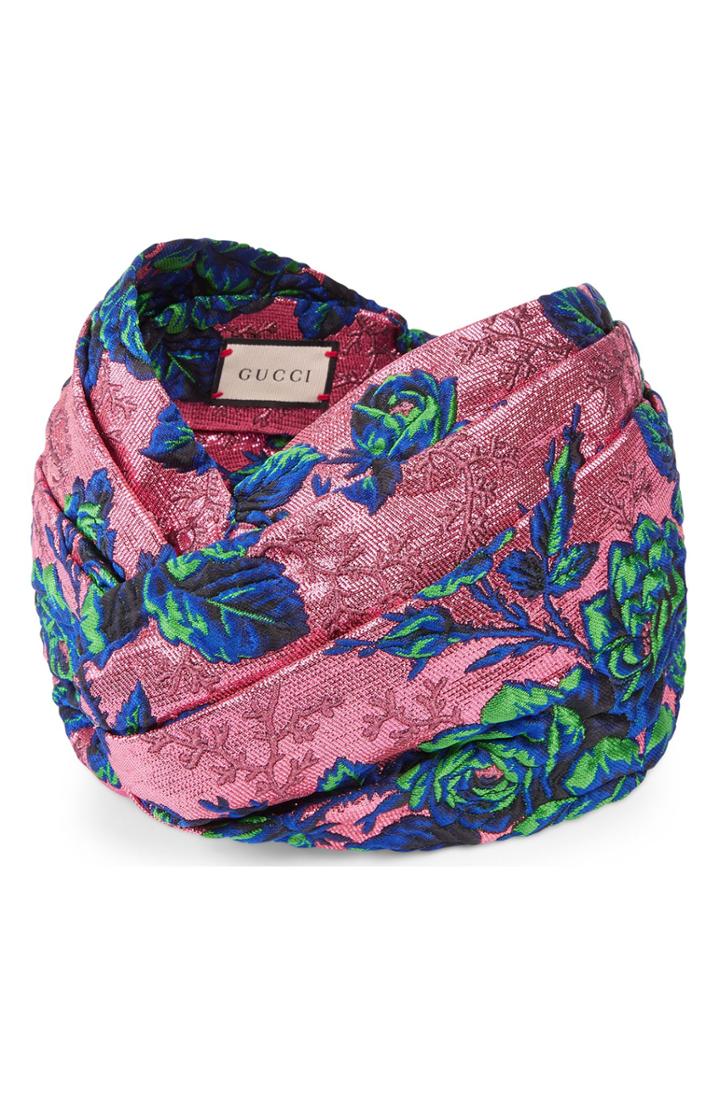 Gucci Floral Jacquard Headband