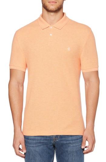 Men's Original Penguin Daddy-o Pique Polo, Size - Orange