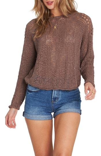 Women's Billabong Sea Ya Soon Sweater - Brown
