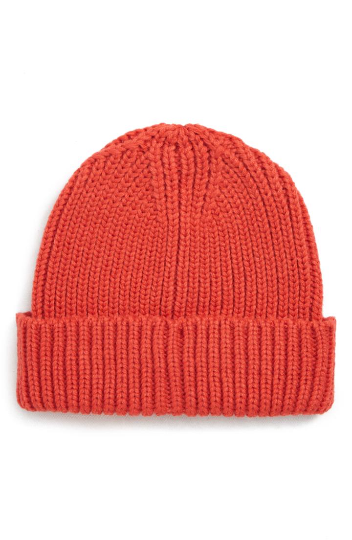 Women's Topshop Fisherman Beanie - Red