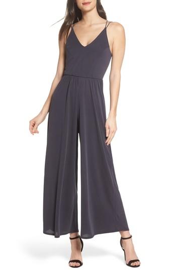Women's Mary & Mabel Strappy Jumpsuit - Black