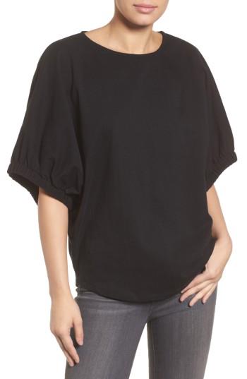 Women's Halogen Dolman Sleeve Top - Black
