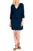 Women's Michael Stars Cotton Smocked Waist Dress