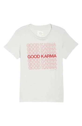 Women's Spiritual Gangster Good Karma Aurora Tee - Beige
