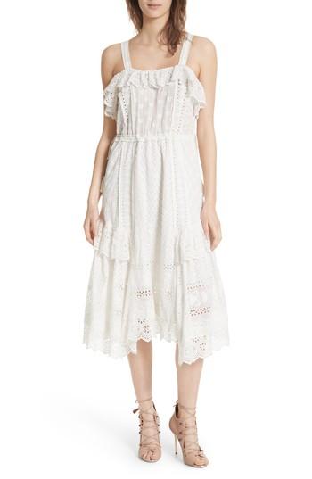 Women's Ulla Johnson Edwina Eyelet Dress - White