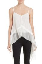 Women's Elizabeth And James Eleanor Silk Tank - White