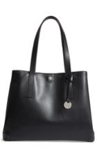 Lodis Business Chic Louisa Rfid-protected Leather Tote - Black