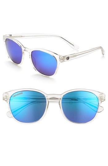 Converse 52mm Retro Sunglasses Crystal Mirror