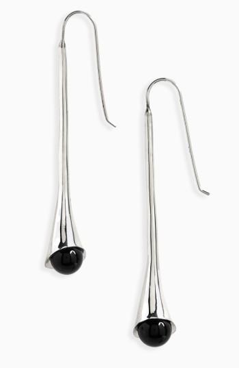 Women's Sophie Buhai Vienna Onyx & Silver Drop Earrings