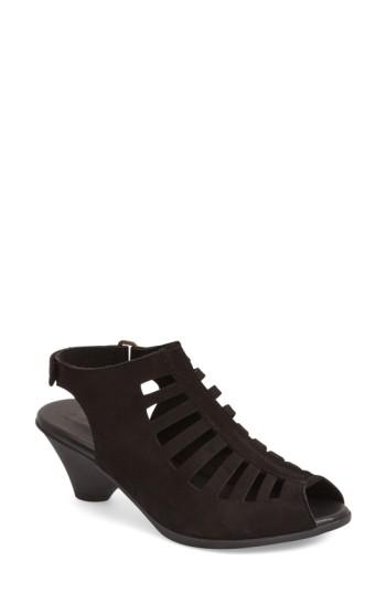 Women's Arche 'exor' Sandal Us / 42eu - Black