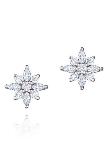 Women's Kwiat .49ct Tw Diamond Star Earrings