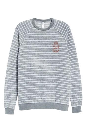 Women's Rvca Safe Harbor Sweatshirt - Blue