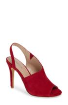 Women's Charles By Charles David Riot Slingback Sandal .5 M - Red