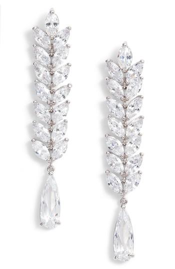 Women's Nina Cascading Long Drop Earrings