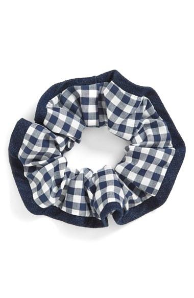 L. Erickson Ribbon Edge Silk Scrunchie