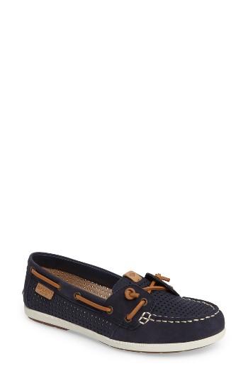 Women's Sperry Coil Ivy Boat Shoe M - Blue
