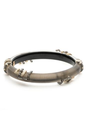 Women's Alexis Bittar Brutalist Studded Skinny Hinge Bracelet