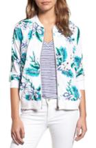 Women's Cupcakes And Cashmere Anjelica Bomber Jacket, Size - White