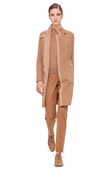 Women's Akris Reversible Double Face Cashmere Coat