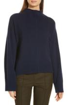 Women's Nordstrom Signature Side Slit Cashmere Sweater - Blue