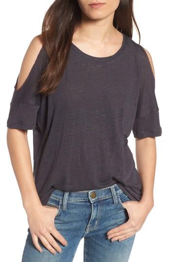 Women's Rails Ricki Cold Shoulder Tee - Grey