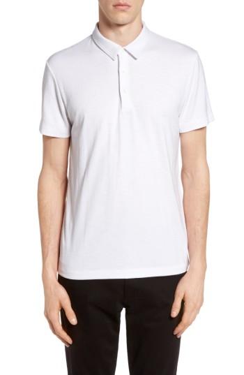 Men's Theory Bron Slim Fit Polo - White