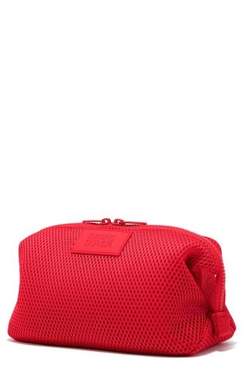 Dagne Dover Large Hunter Neoprene Toiletry Bag, Size - Poppy Air Mesh