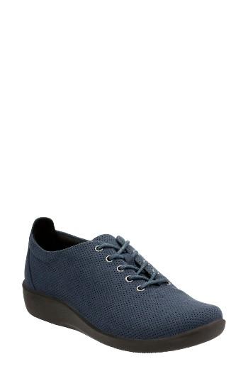 Women's Clarks 'sillian - Tino' Sneaker N - Blue