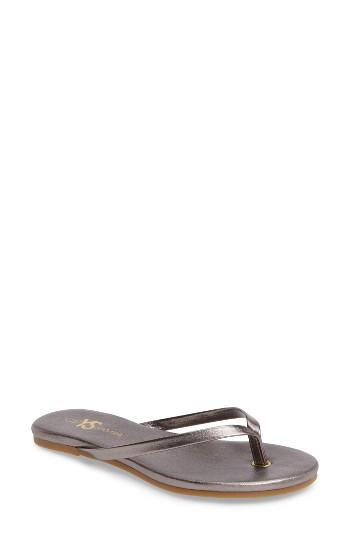 Women's Yosi Samra Rivington Flip Flop M - Grey