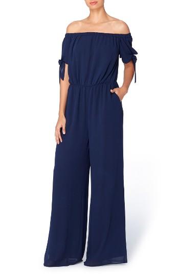 Women's Catherine Catherine Malandrino Rosina Wide Leg Jumpsuit