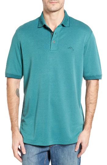 Men's Tommy Bahama 'little Zig Zag' Short Sleeve Polo - None