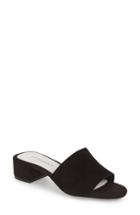 Women's Jeffrey Campbell 'beaton' Slide Sandal .5 M - Black