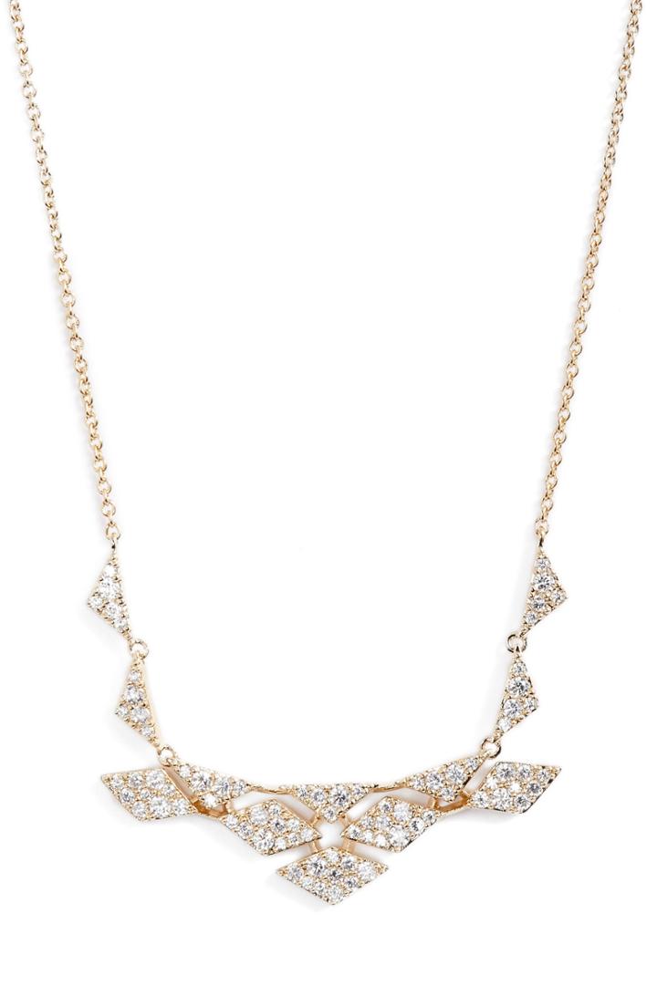Women's Nadri Luminous Cubic Zirconia Bib Necklace