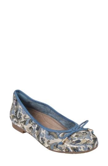 Women's Earth Alina Skimmer Flat M - Blue