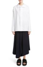 Women's Y's By Yohji Yamamoto Asymmetrical Collar Blouse