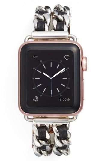 Women's Bezels And Bytes Chainlink Bracelet Apple Watch Band, 42mm