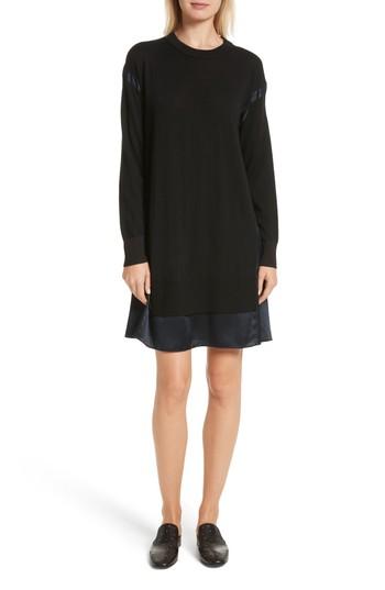 Women's Rag & Bone Sadie Merino Wool Blend & Silk Dress